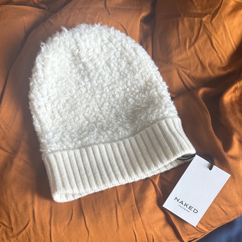NakedCashmere Teddy Beanie